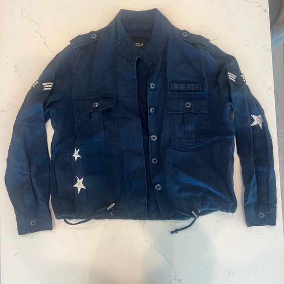 Rails Grant Star Military Jacket - Size S - Picture 6 of 9